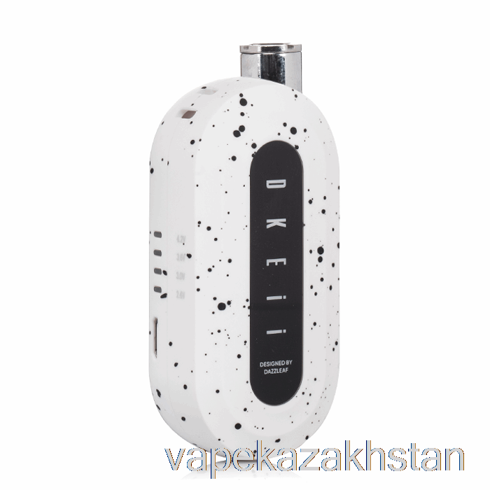 Vape Kazakhstan DAZZLEAF DKEii 510 Battery White Black Splatter